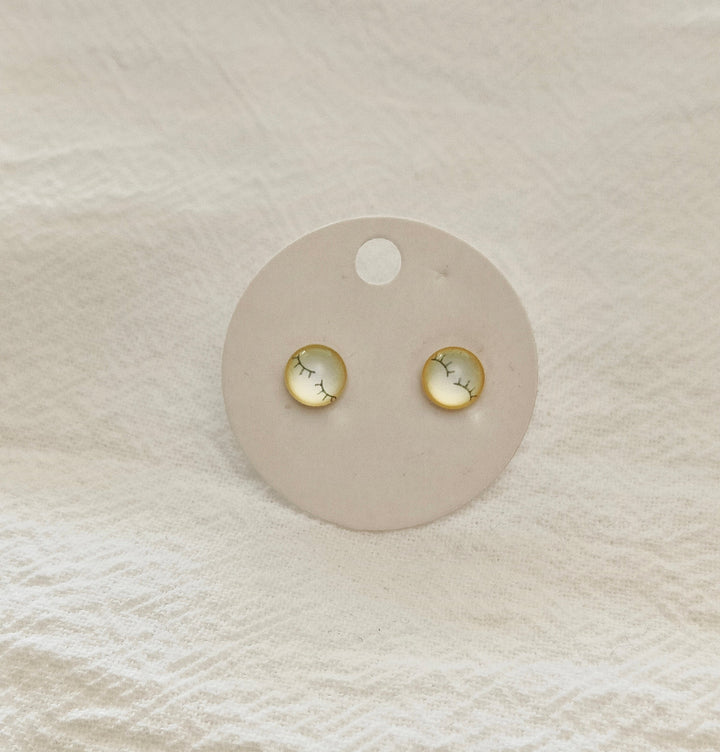 Eyelashes Mini Studs