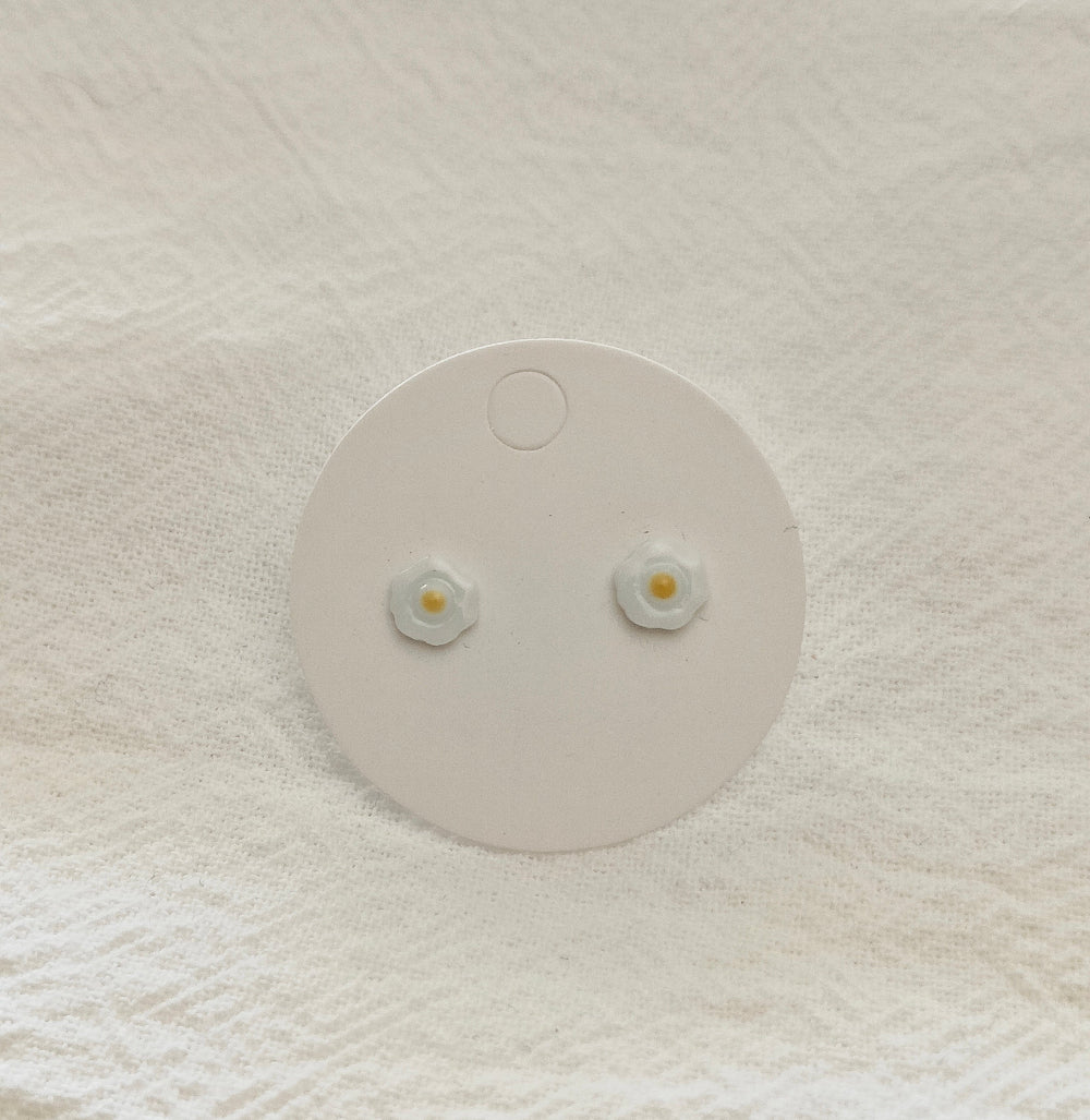 Fried Egg Mini Studs