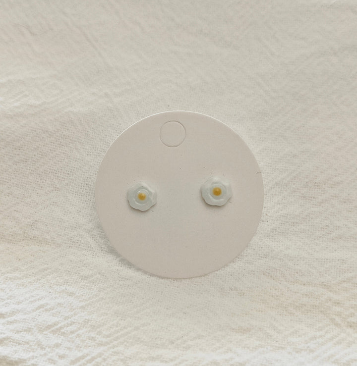 Fried Egg Mini Studs