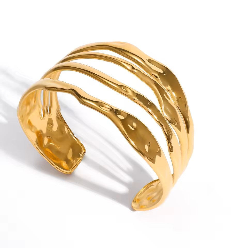 Gold Cuff Bracelet