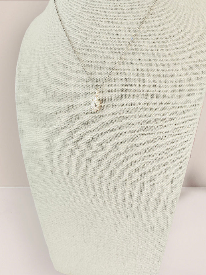 Sterling Silver Turtle Pendant Necklace