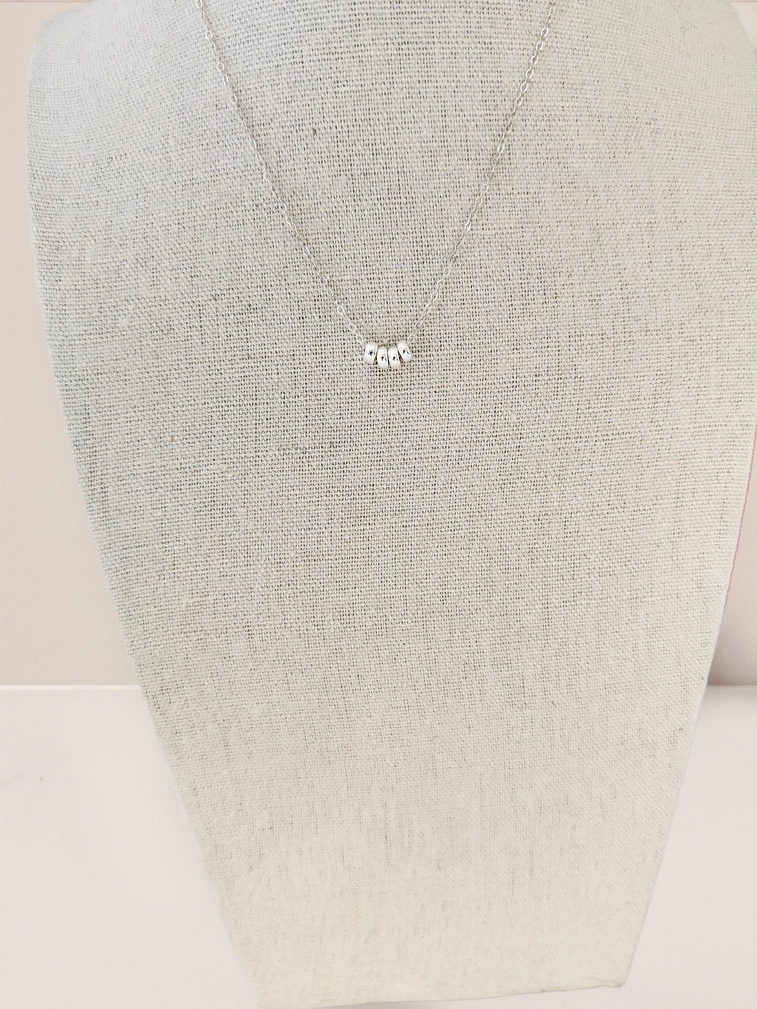 Sterling Silver Buddhist Prayer Necklace