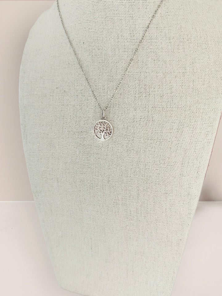 Sterling Silver Tree of Life Pendant Necklace