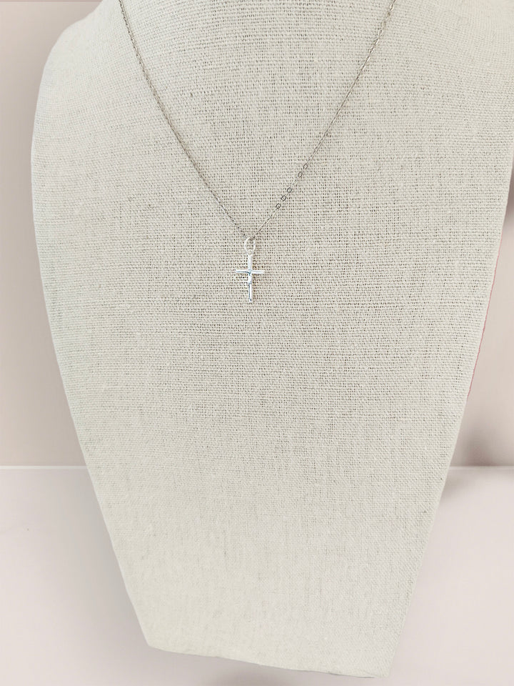 Sterling Silver Cross Pendant Necklace