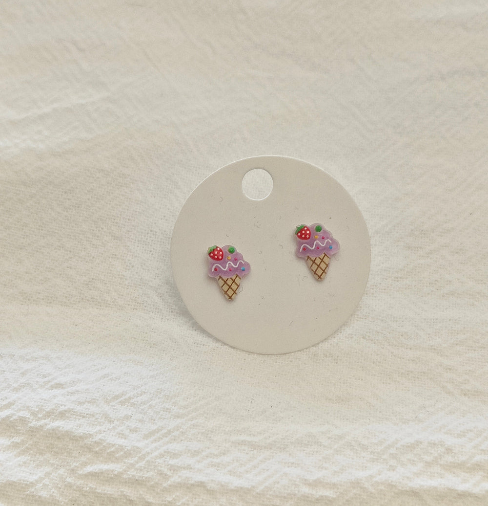 Ice Cream Mini Studs