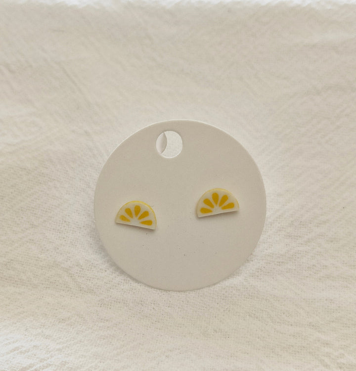 Lemon Slices Mini Studs