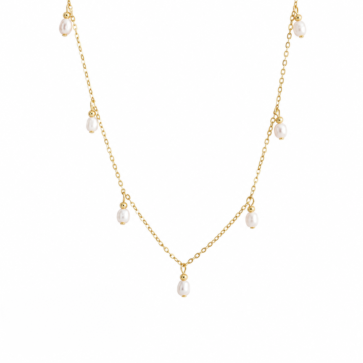 Pearl Droplet Necklace