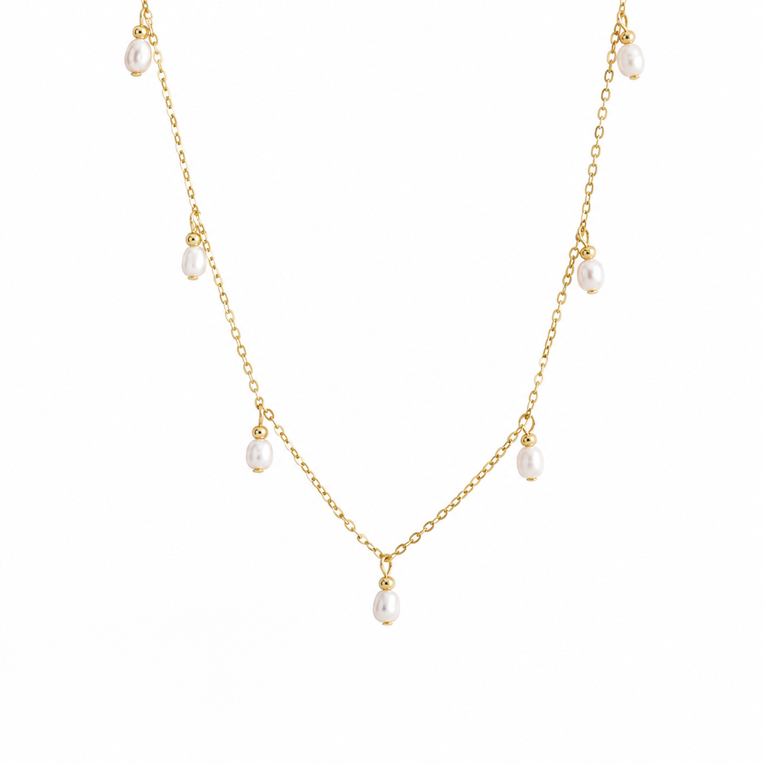 Pearl Droplet Necklace