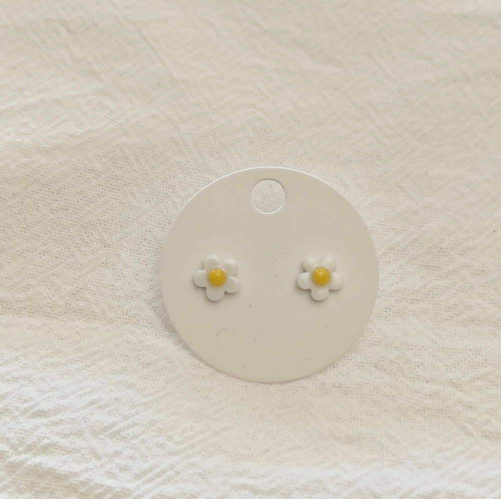 Plum Blossum Mini Studs
